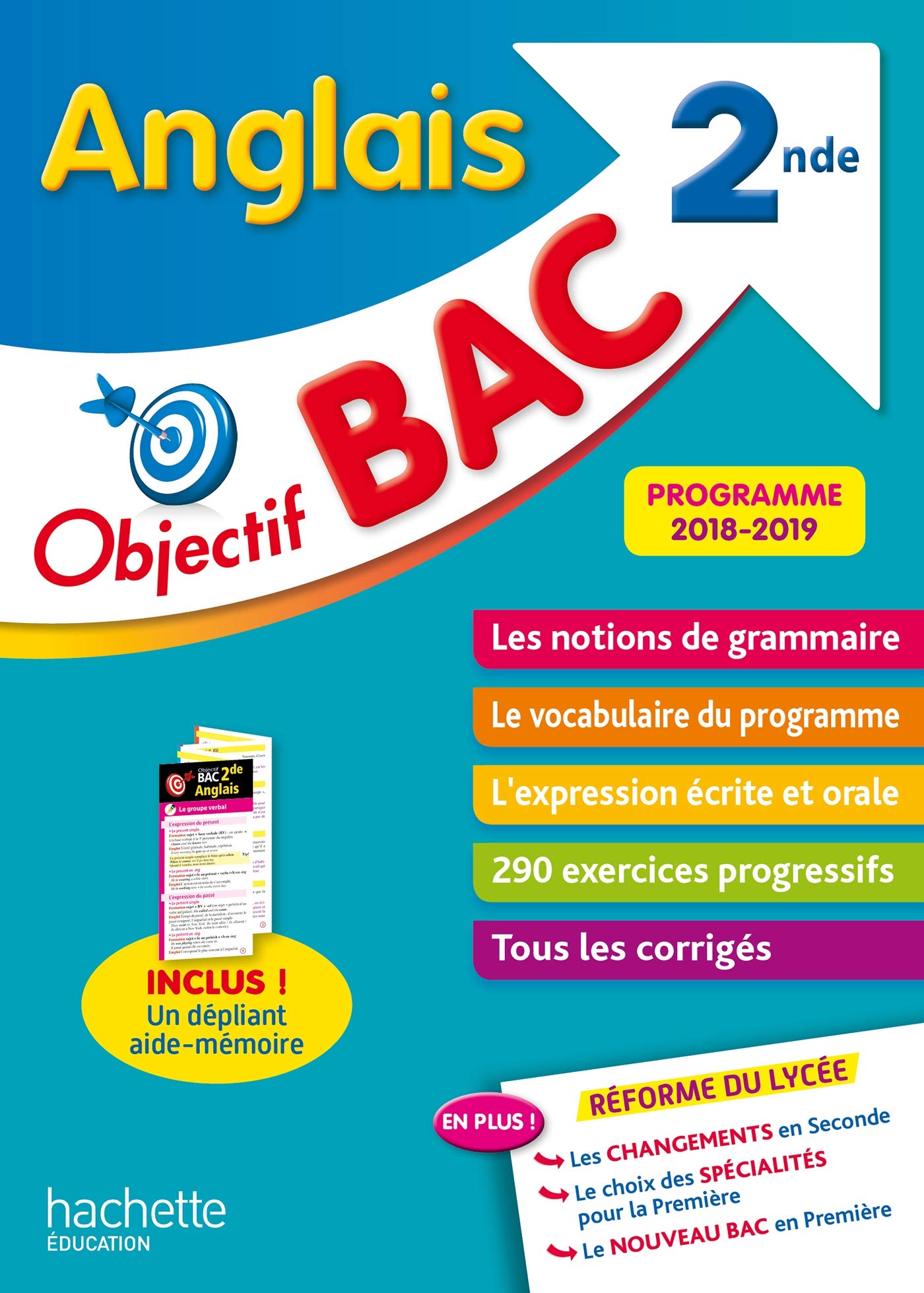 Objectif Bac Anglais 2nde - Nouveau lycée 9782016255131
