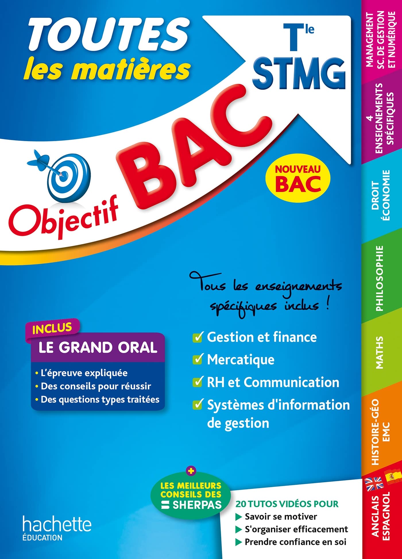 Objectif BAC 2025 - Tle STMG Toutes les matières 9782017226567