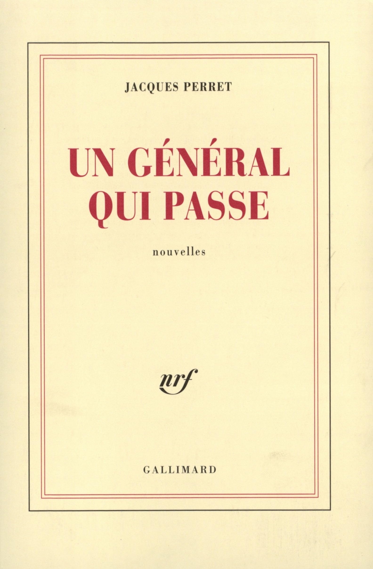 Un général qui passe 9782070739820