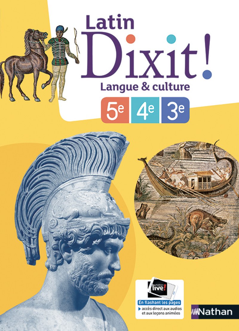 Dixit ! Manuel de latin Cycle 4 9782091717197