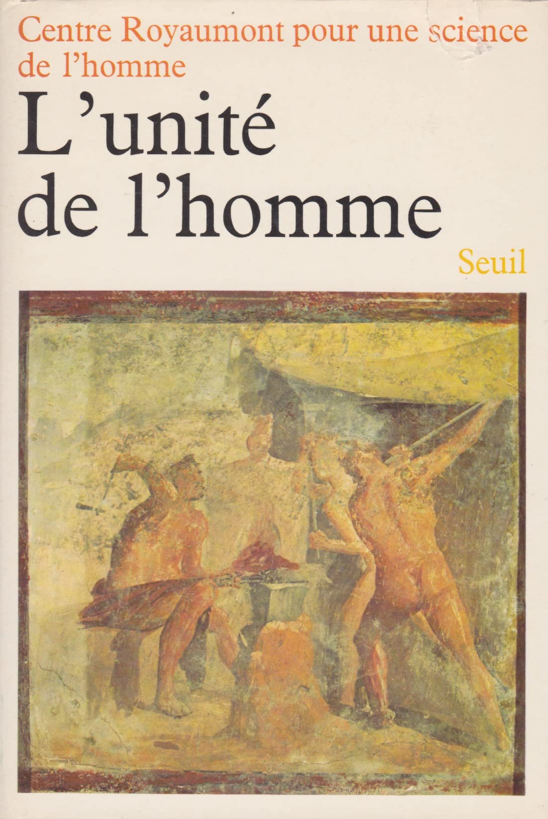 Unité de l'homme (l') 9782020027205