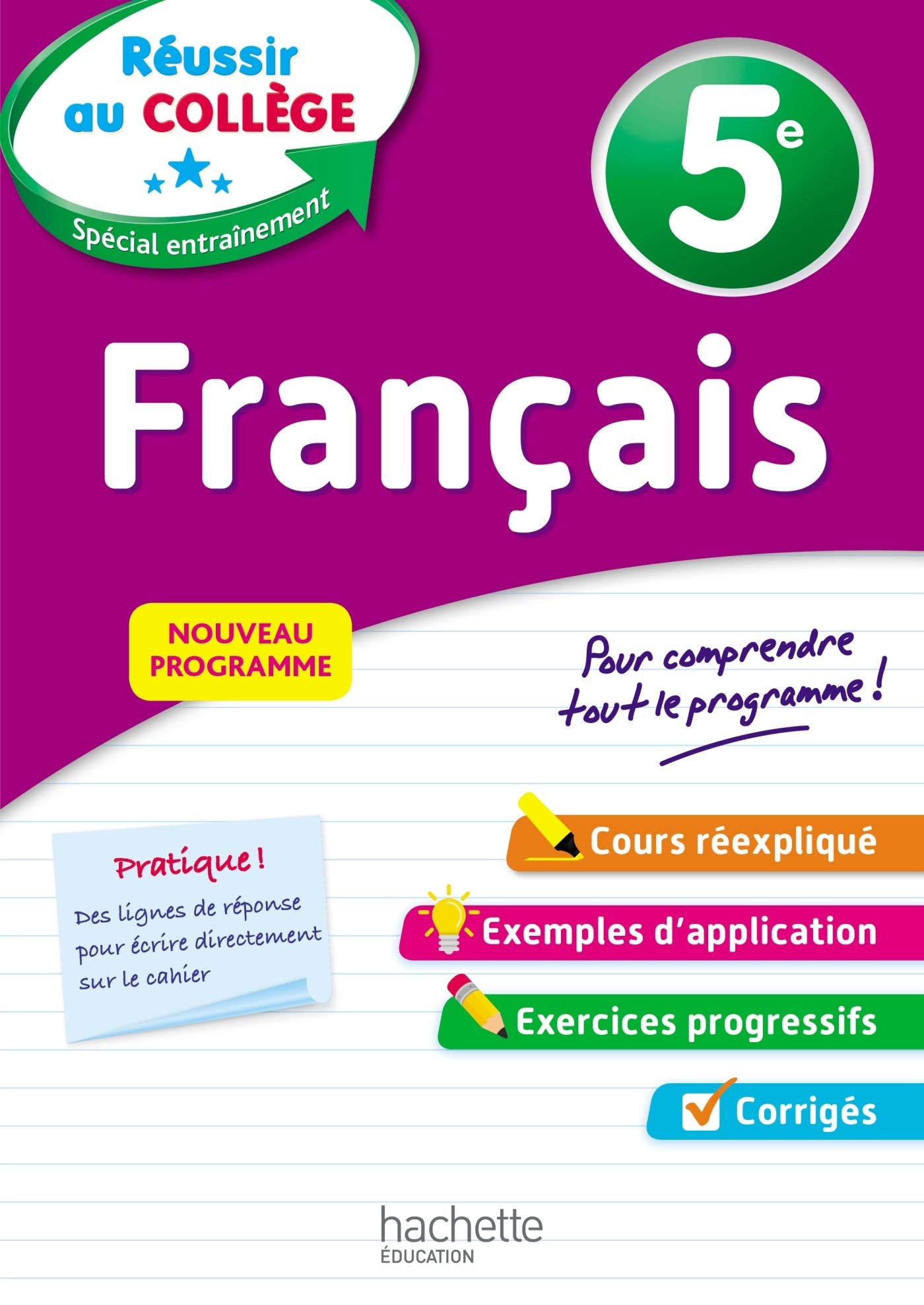 Réussir au collège - Français 5e 9782017081197