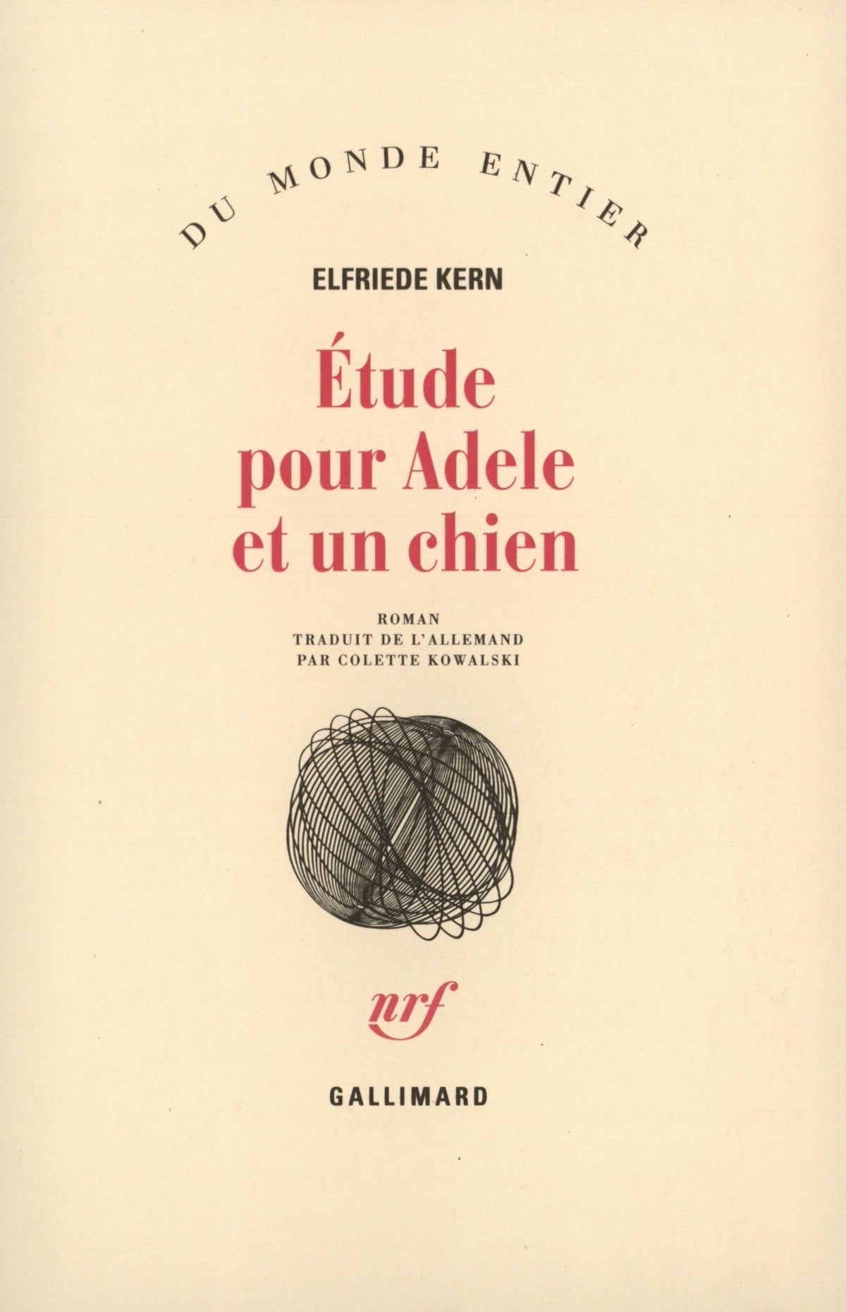 Étude pour Adele et un chien 9782070748471
