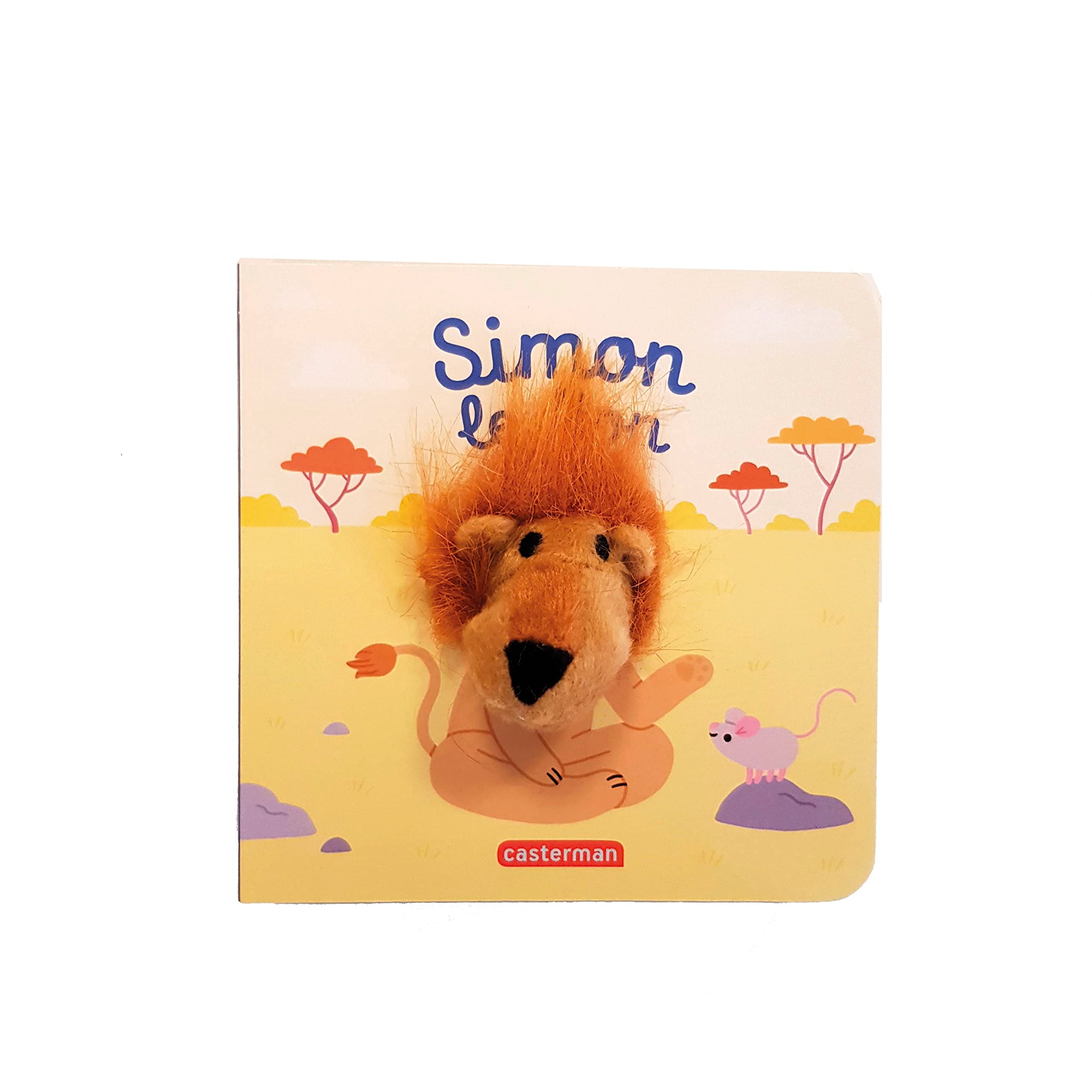 Simon le lion: Livre marionnette pour bébé - dès 3 mois 9782203185630