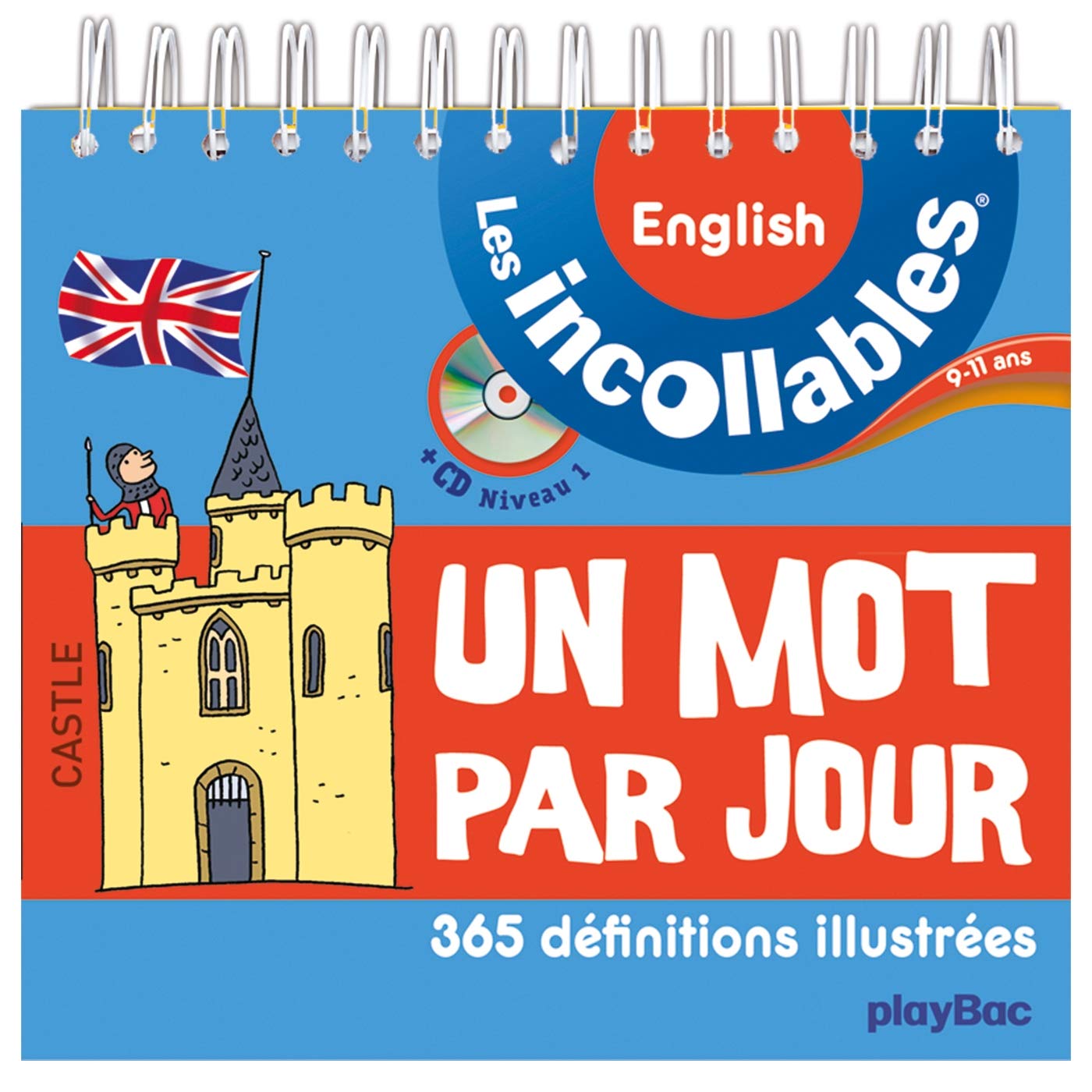 Incollables - Un mot par jour anglais 9-11 ans 9782809654905