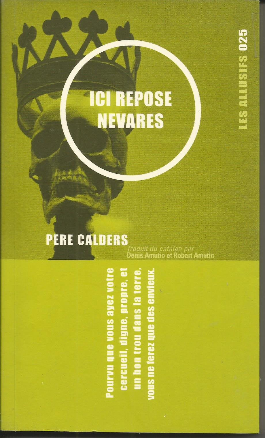 Ici repose Nevares 9782922868210