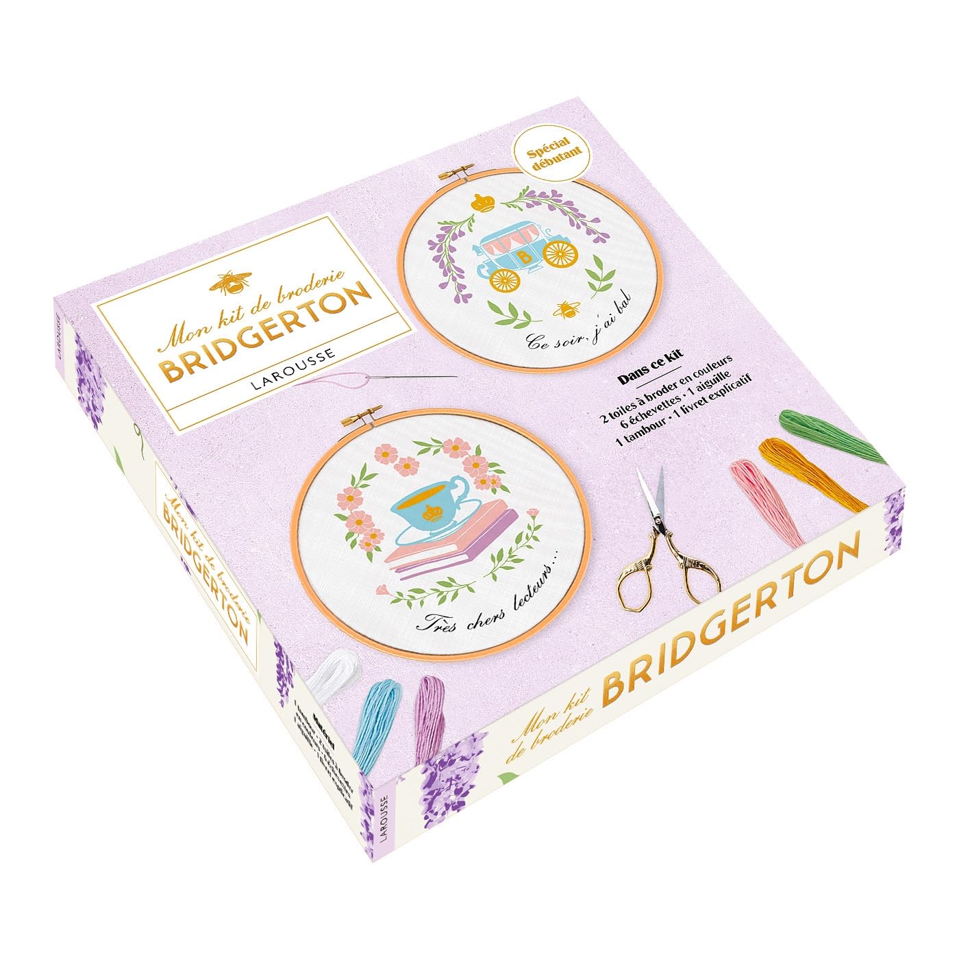 Bridgerton - Mon kit de broderie 9782036070615