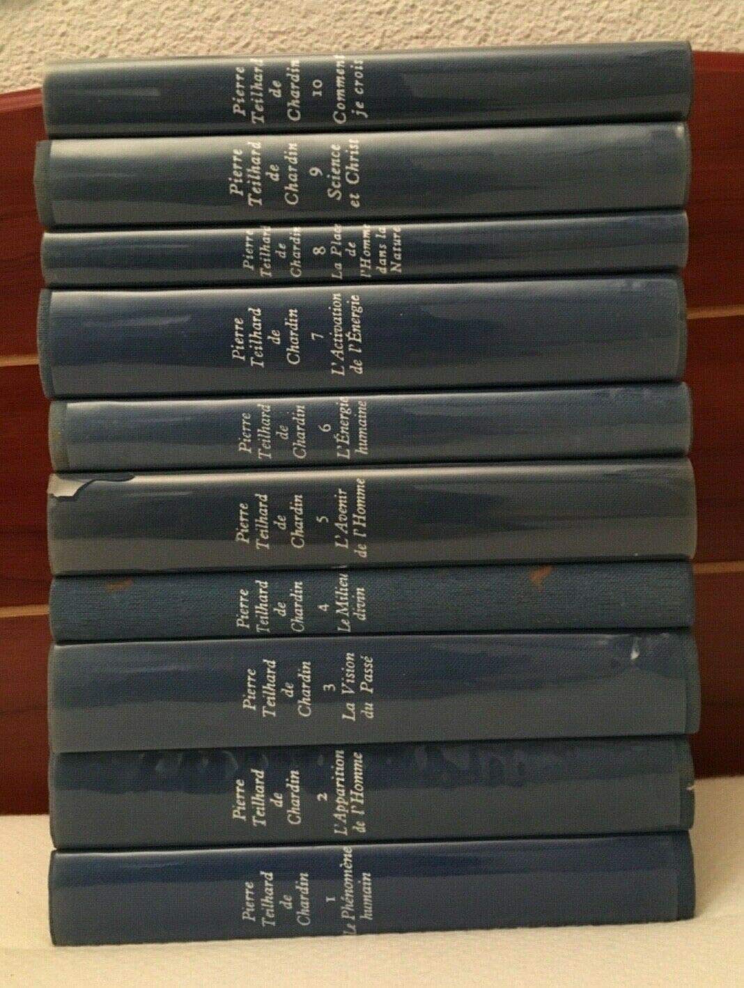 Oeuvres [10 volumes] [auteur : TEILHARD DE CHARDIN, Pierre] [éditeur : éditions du Seuil] [année : 1967-1969] 