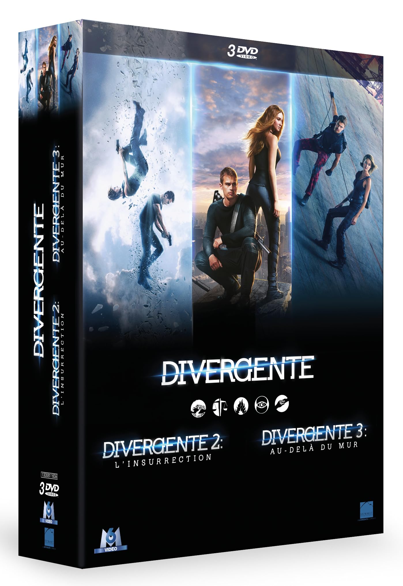 Divergente - Coffret Trilogie [DVD] 3475001051028