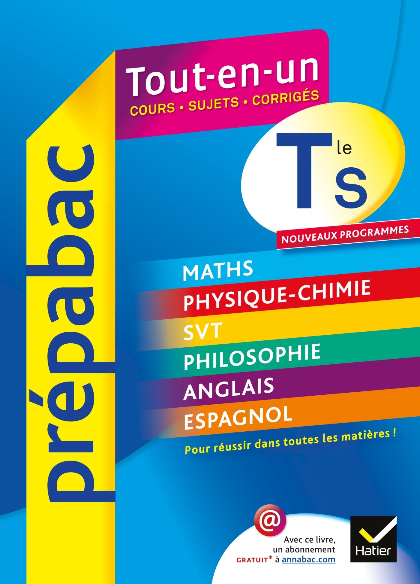 Prépabac Tout-en-un Tle S: Toutes les matières - Bac - Terminale S 9782218962653