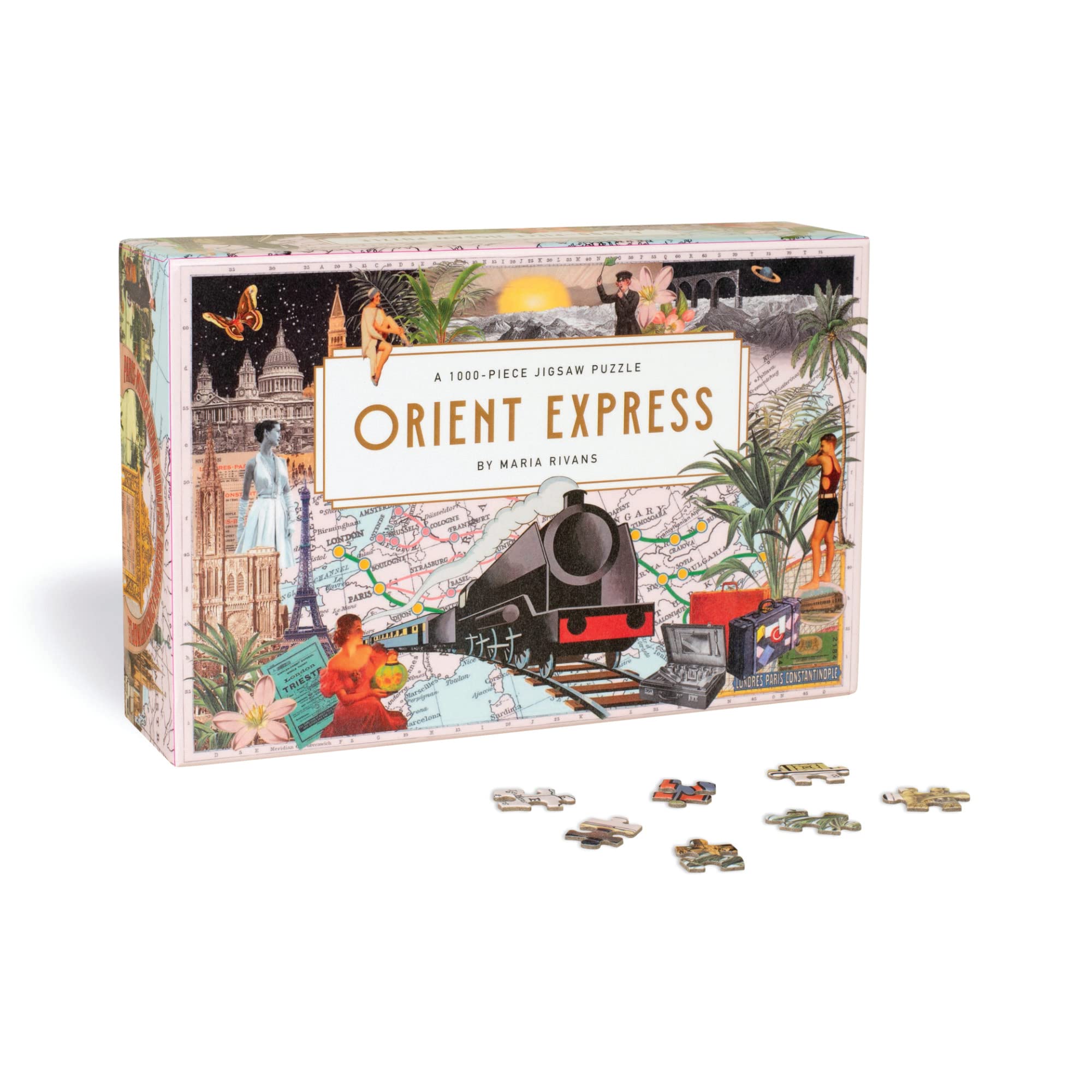 Orient Express: A 1000-piece Jigsaw Puzzle 9781837760244