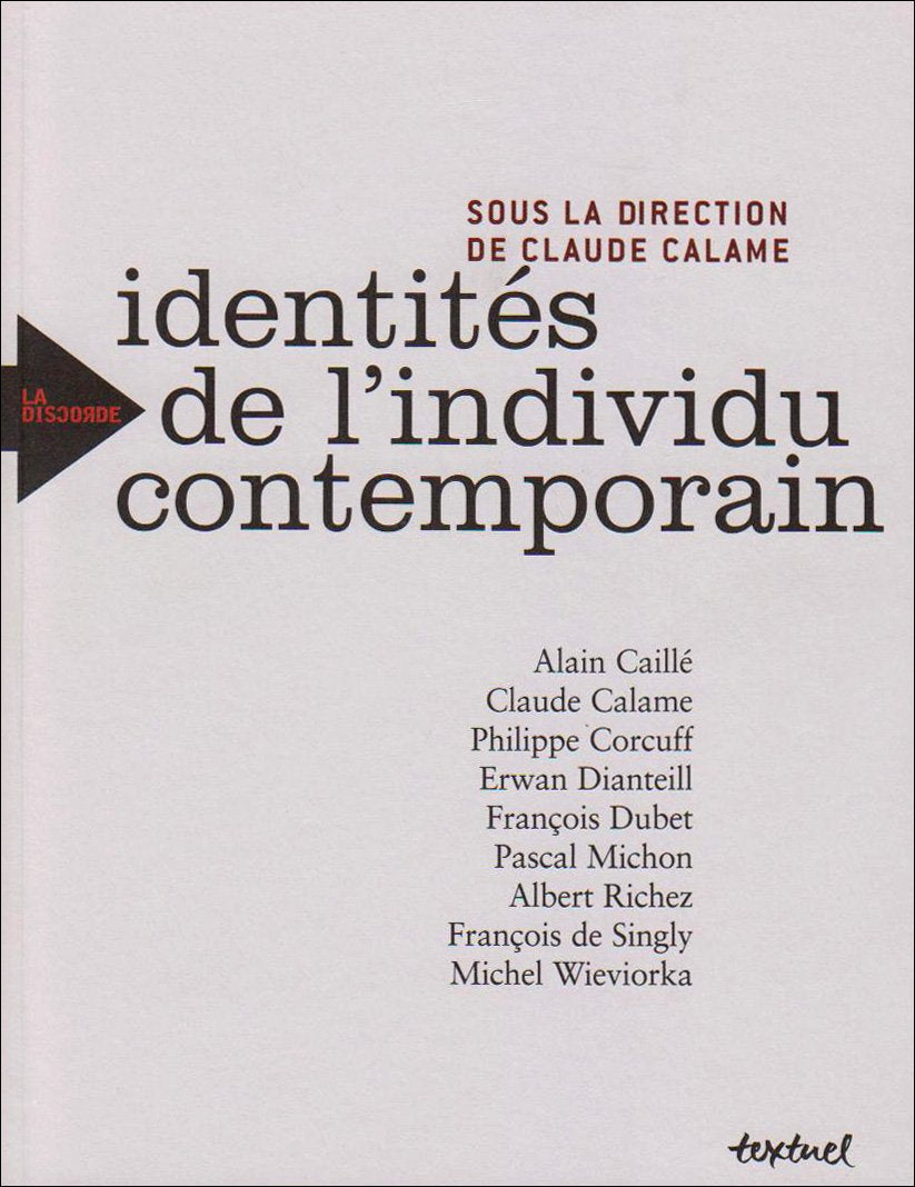 Identités de l'individu contemporain 9782845972636