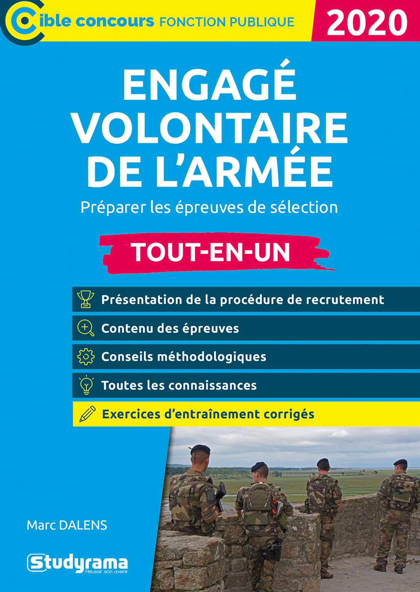 Engagé volontaire de l'armée 2020: Préparer les épreuves de sélection 9782759042159
