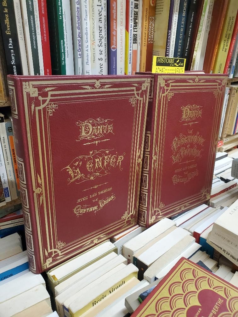 La Divine Comédie En deux volumes Lidis 1969 Illustrations Gustave Doré 