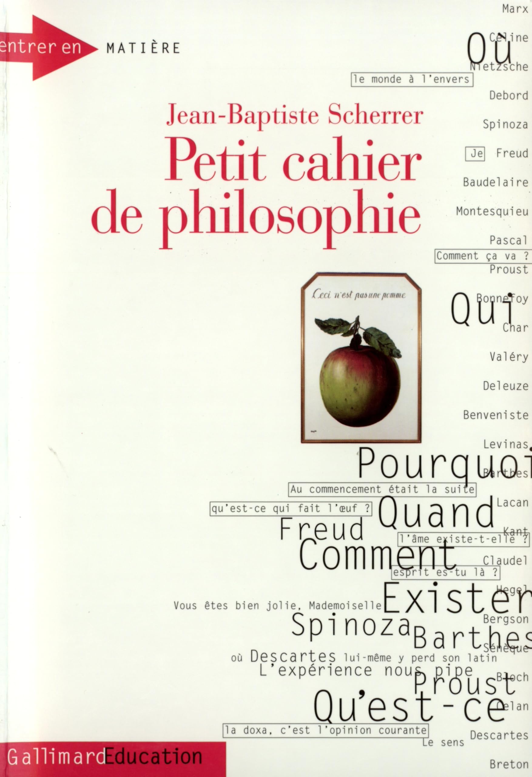 Petit cahier de philosophie 9782070406654