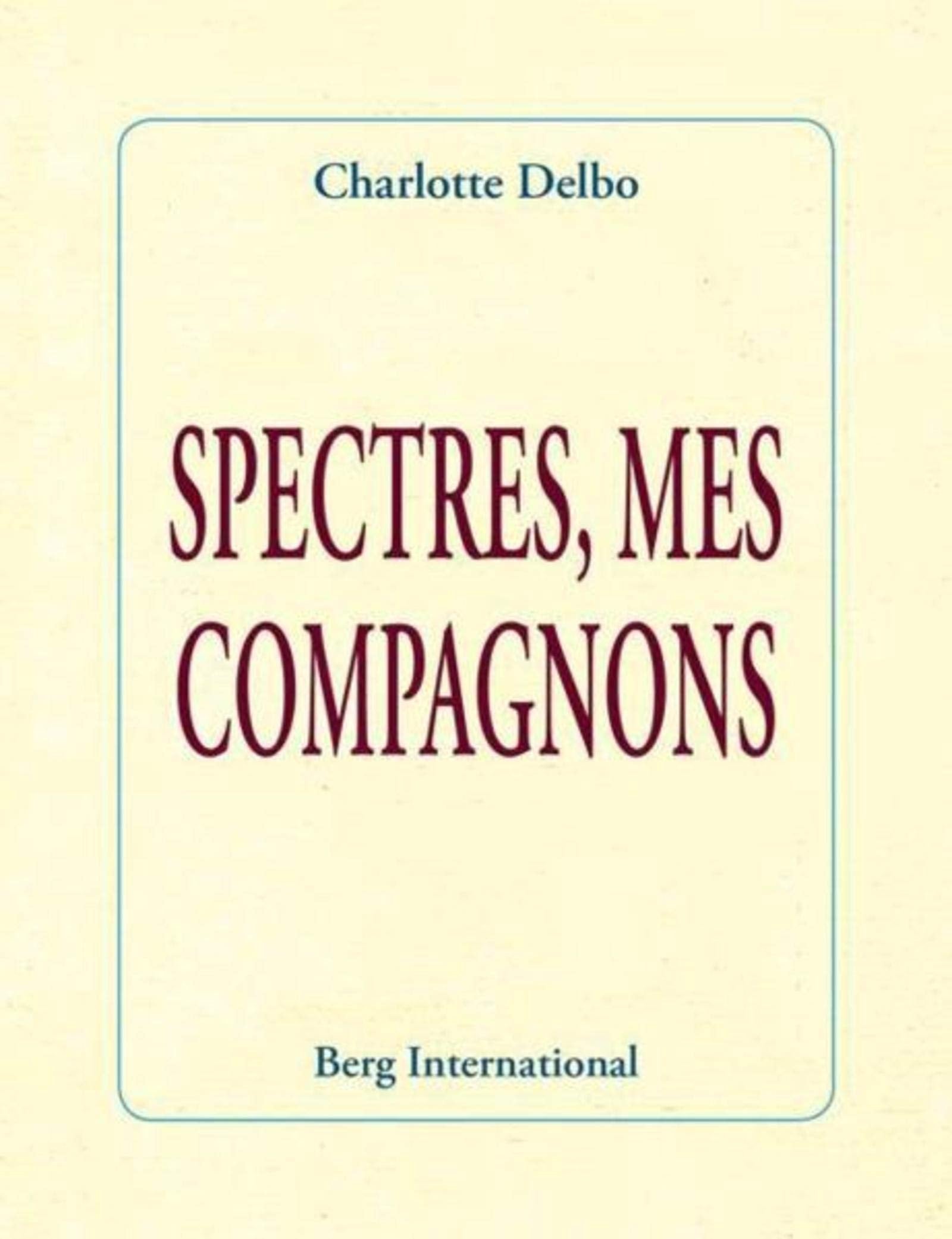 Spectres, mes compagnons 9782917191873