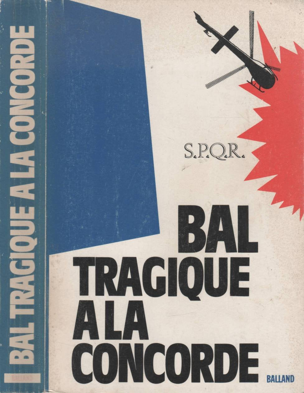 Bal tragique a la concorde 9782715805293