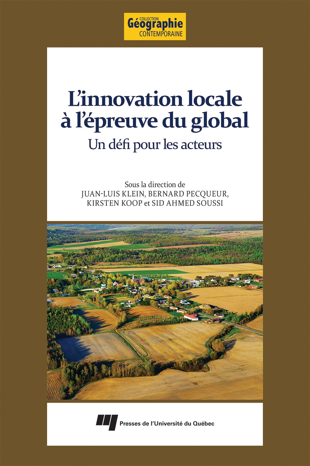 INNOVATION LOCALE A L'EPREUVE DU GLOBAL 9782760544420