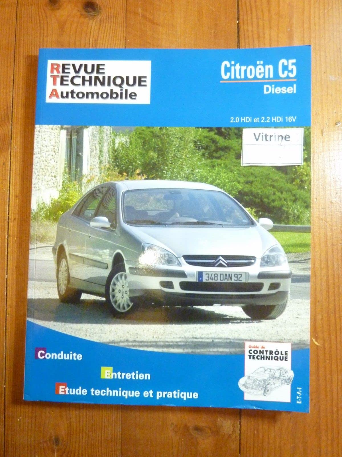 E.T.A.I - Revue Technique Automobile 654 - CITROEN C5 I - 2001 à 2004 9782726865415