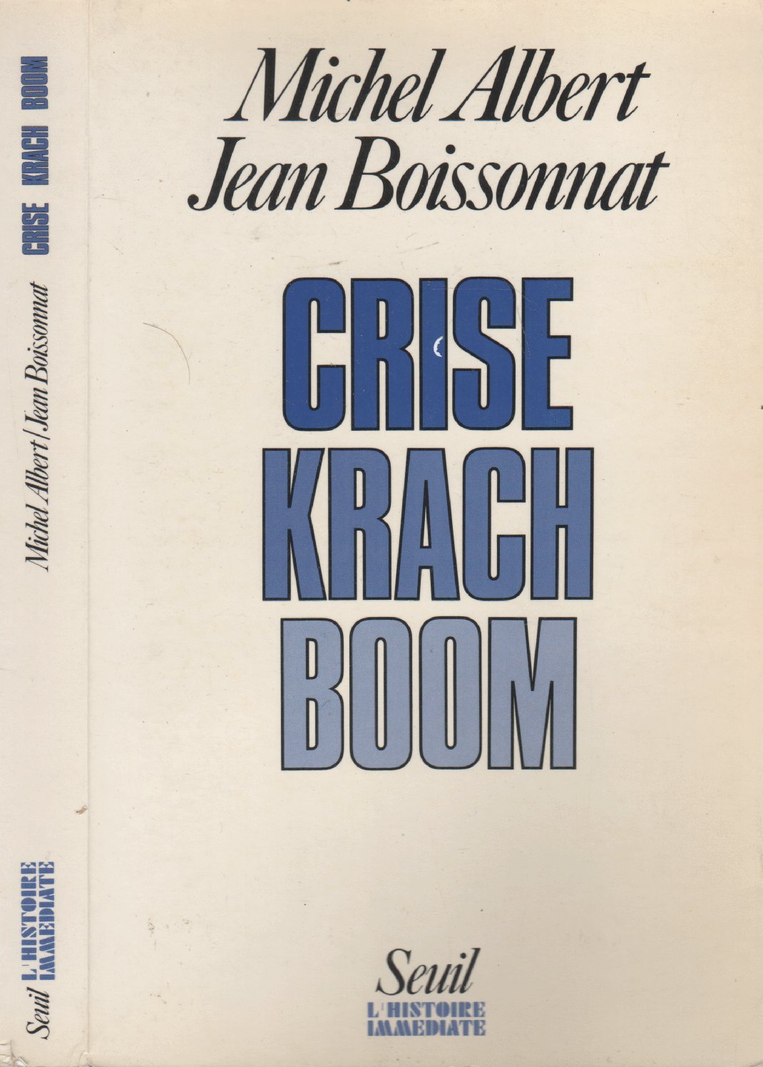 Crise, Krach, Boom 9782020100878