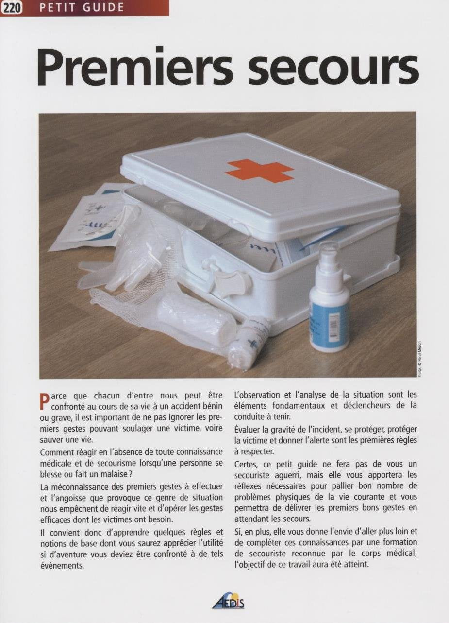PG220 - Premiers secours 9782842593278