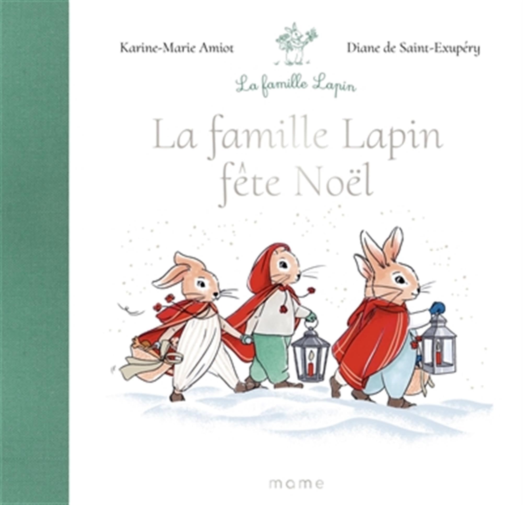 La famille lapin fête Noël 9782728937226