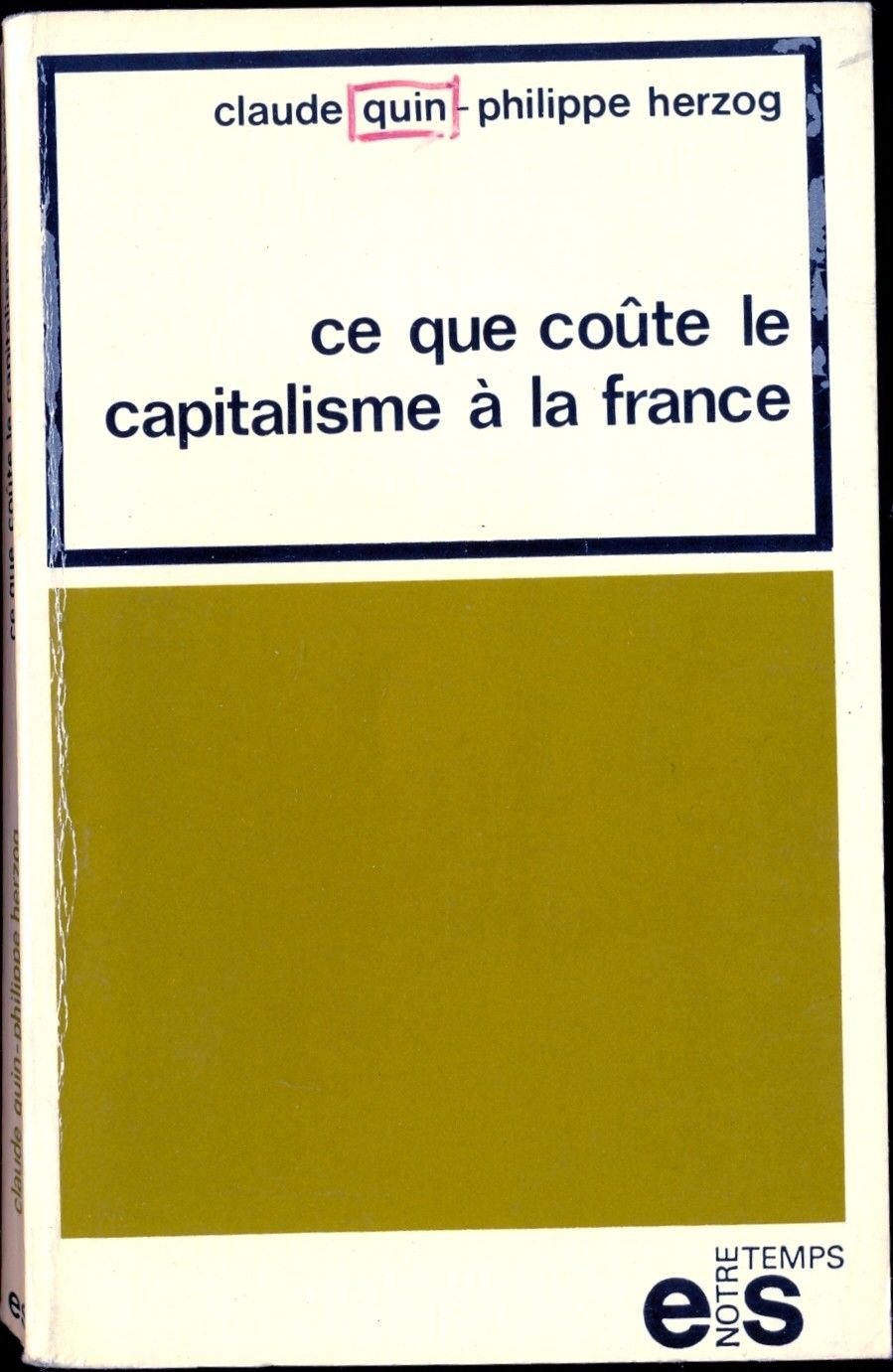 Ce que coûte le capitalisme à la France 