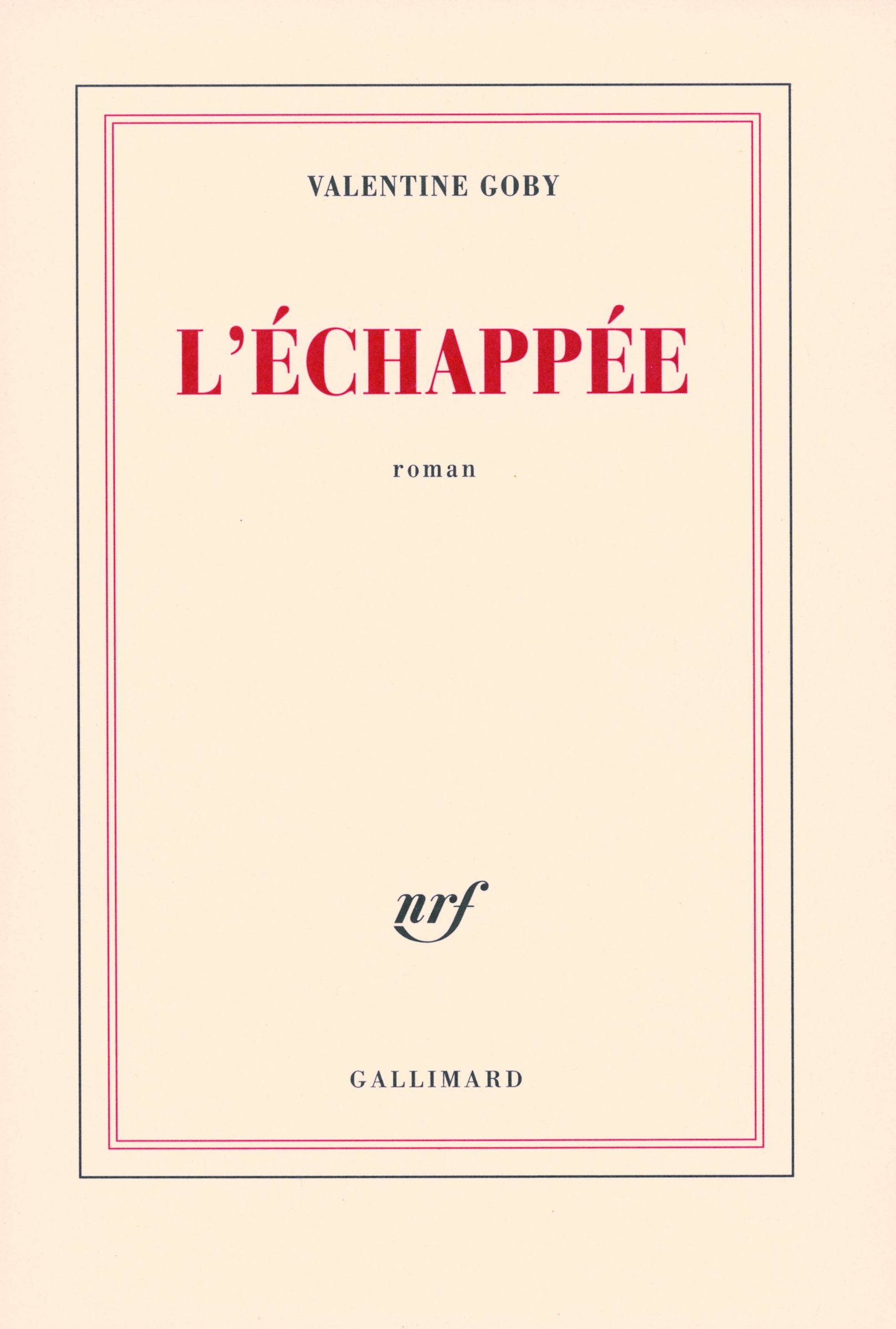 L'échappée 9782070784073