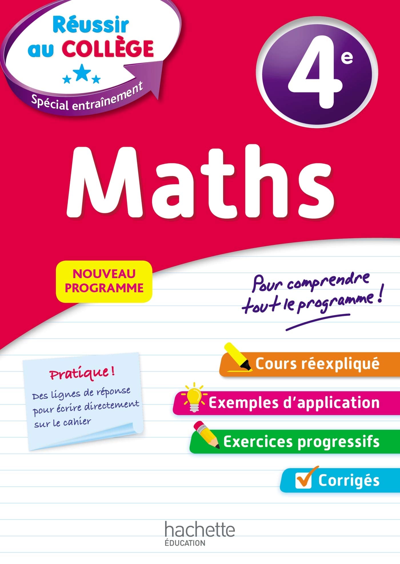 Réussir au collège - Maths 4e 9782017081166