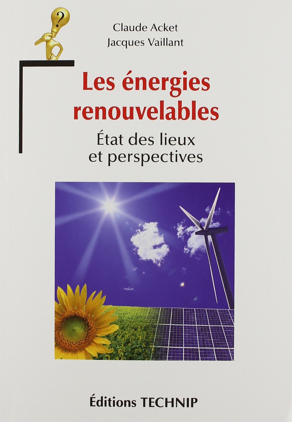Les énergies renouvelables : Etats des lieux et perspectives 9782710809548