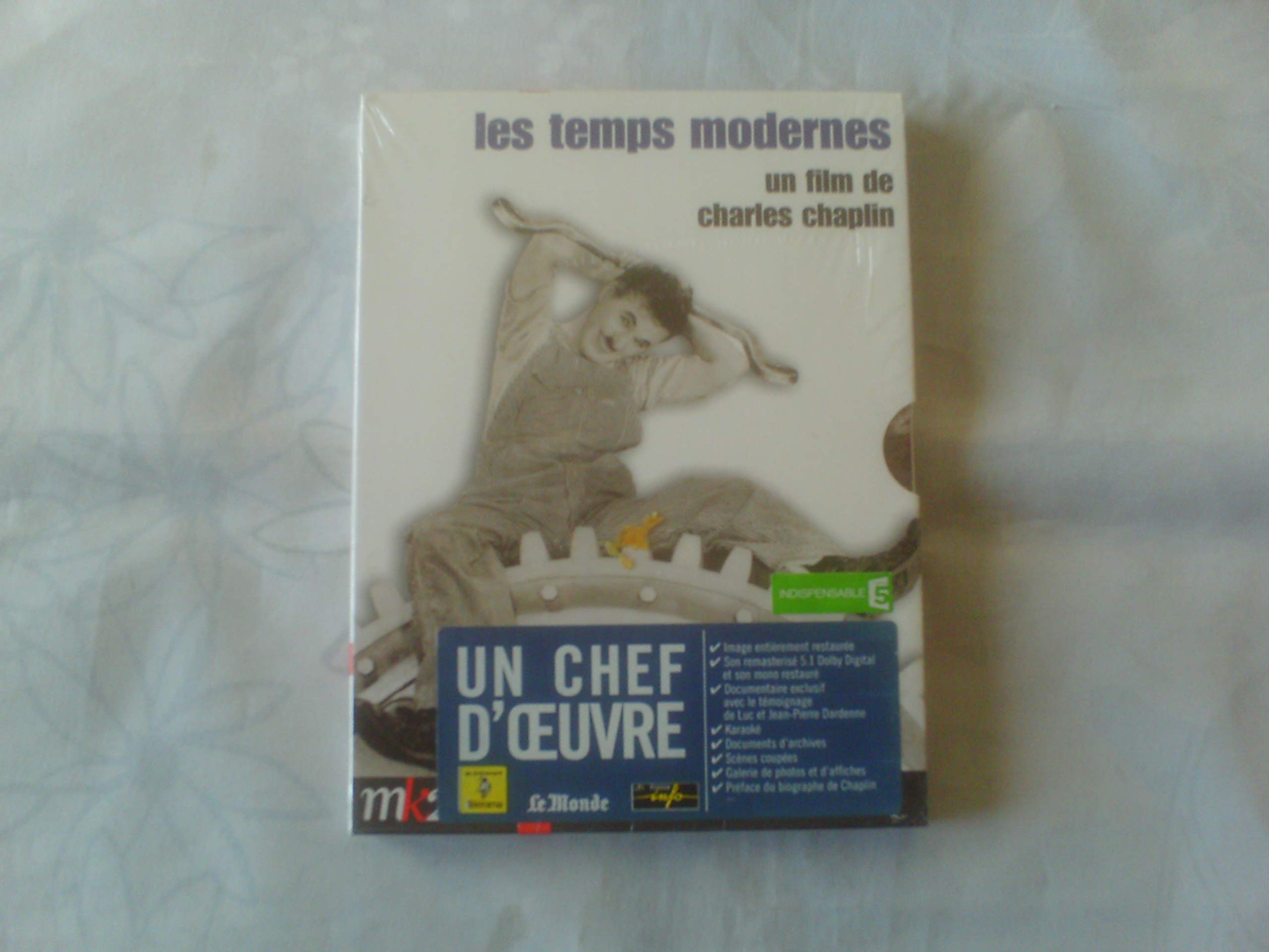 Les Temps modernes - Édition Digipack 2 DVD [Inclus un livret de 8 pages] 3700224300708