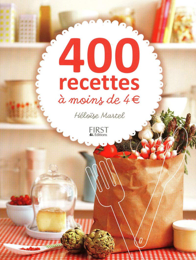 400 recettes à moins de 4 euros 9782754014731