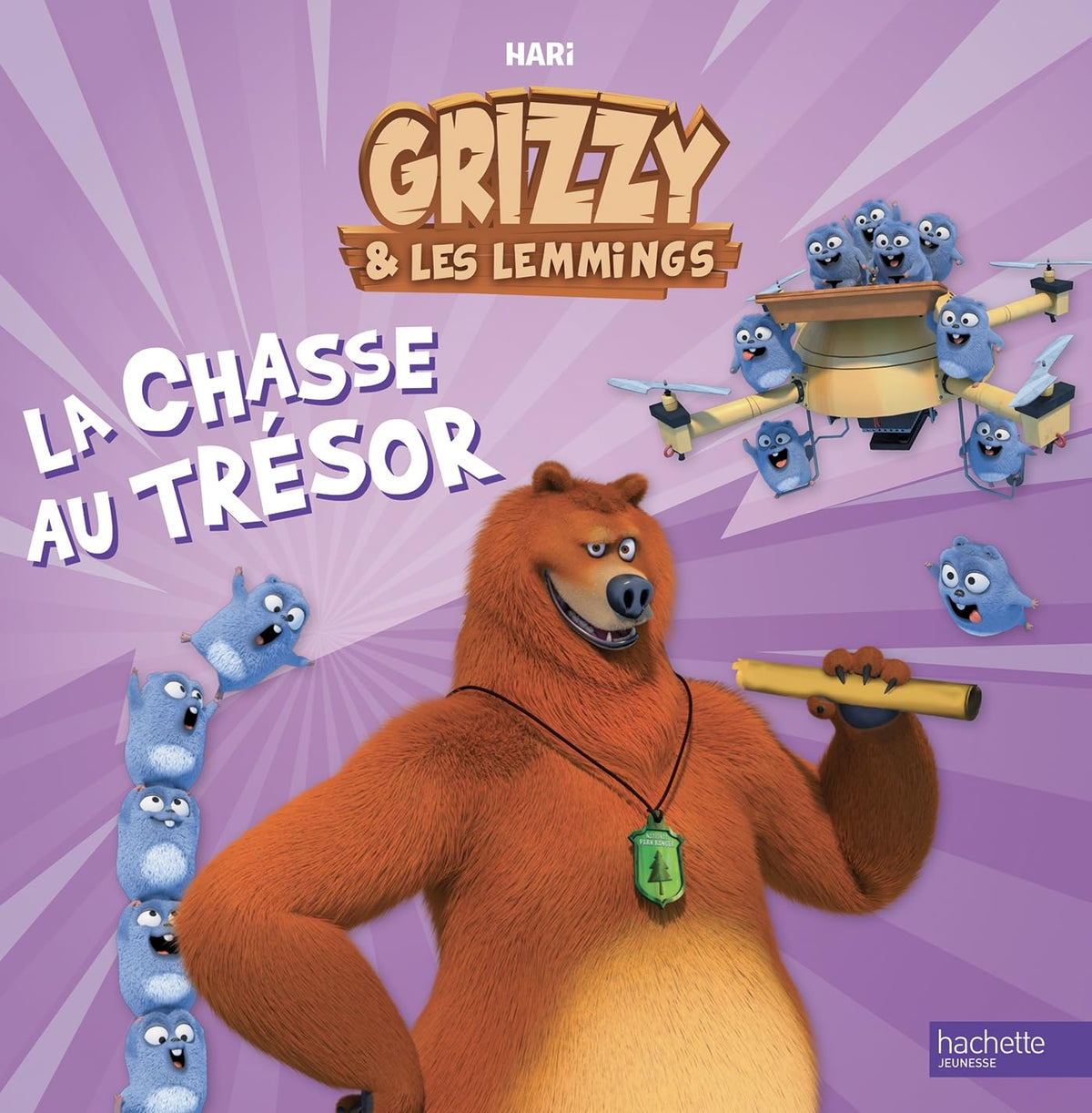 Grizzy et les Lemmings - La chasse au trésor: Album broché 9782017332534