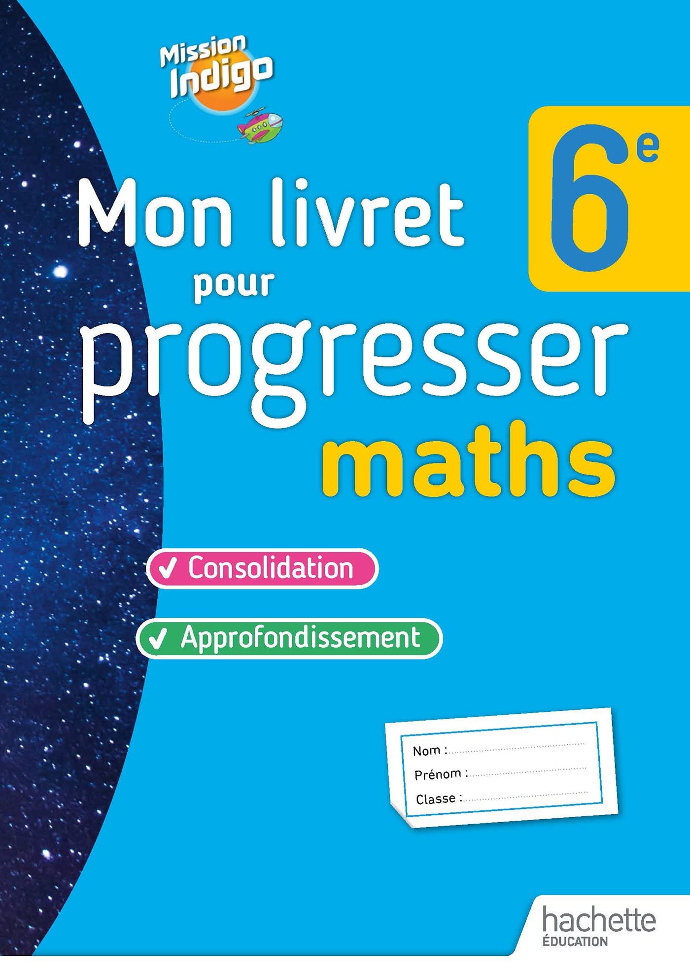 Mon livret pour progresser maths 6e - Ed. 2023 9782017875406