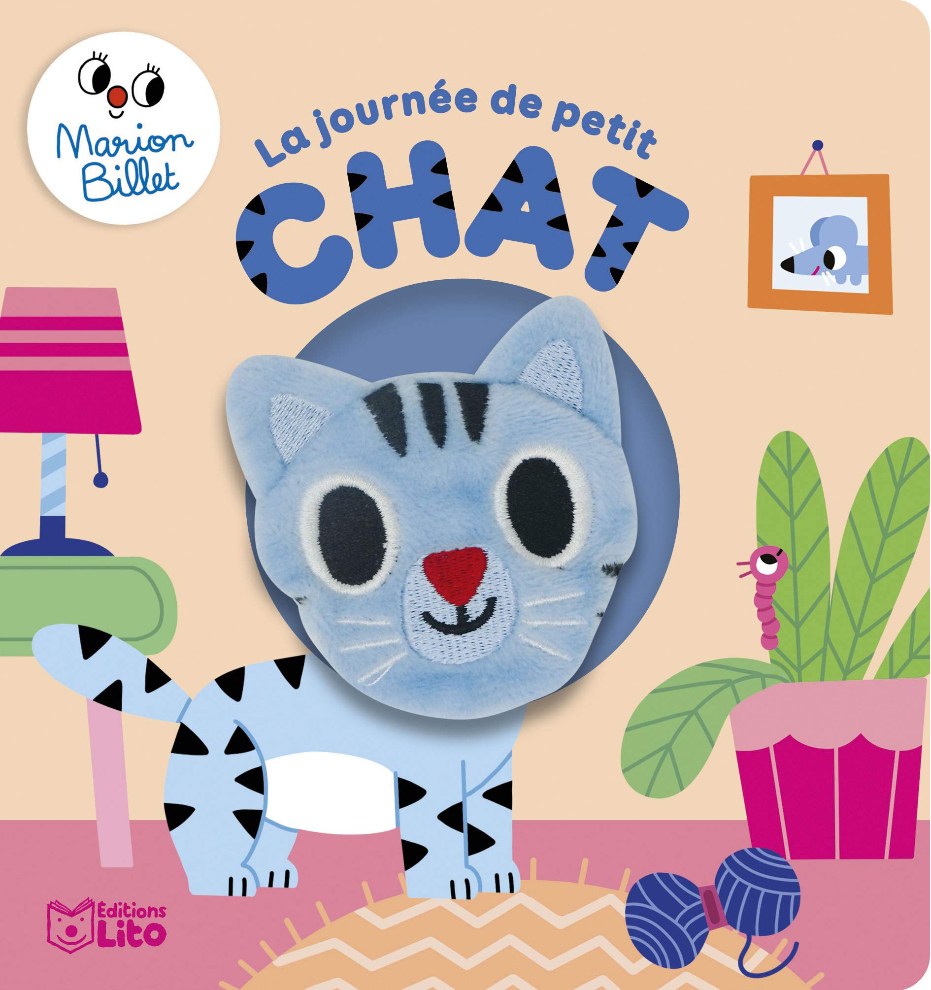 Livre marionnette - La journée de petit chat 9782244304717