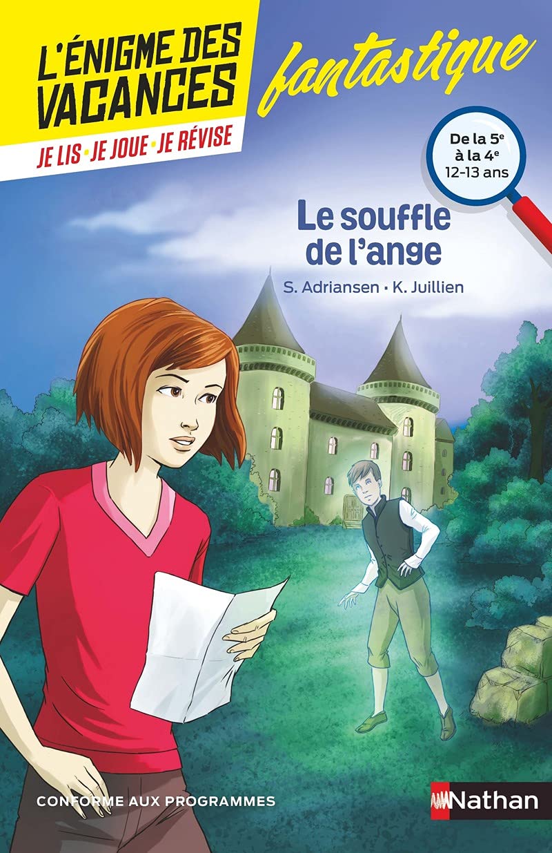 L'énigme des vacances - Le souffle de l'ange - Un roman-jeu pour réviser les principales notions du programme - 5e vers 4e - 12/13 ans: De la 5ème à la 4ème 9782091931746