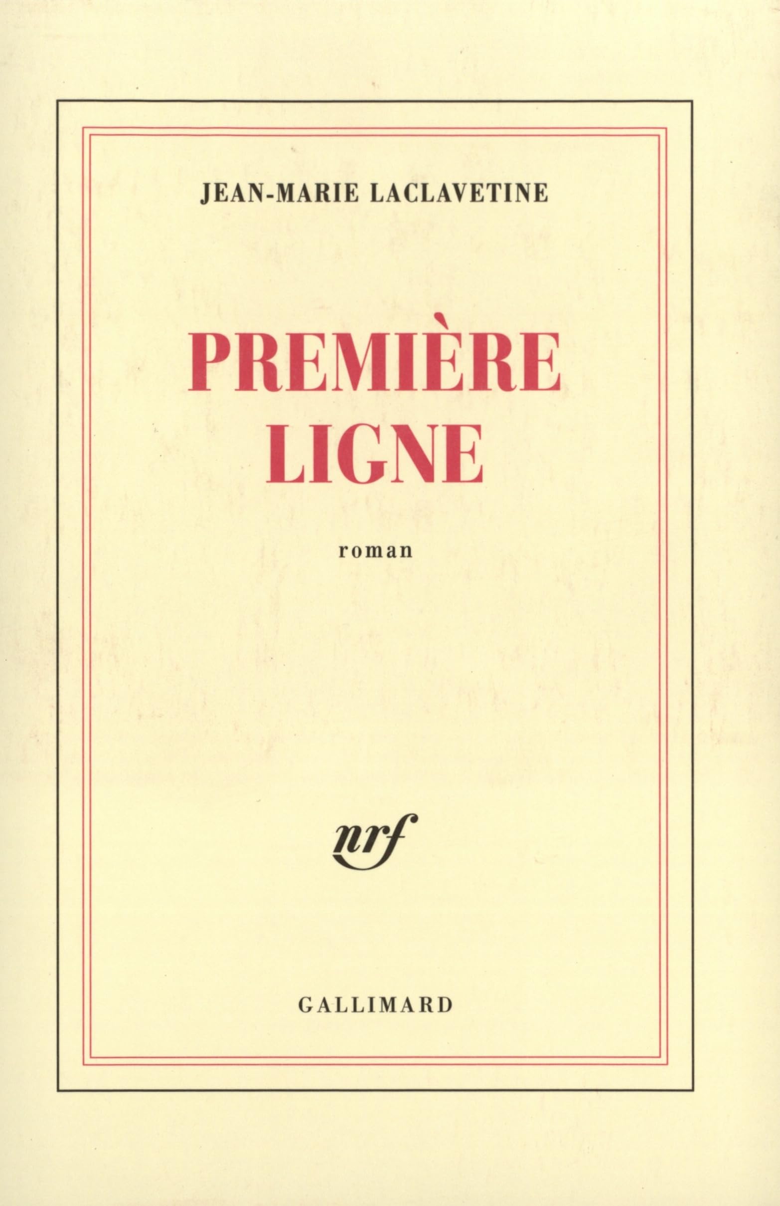 Première ligne 9782702850800