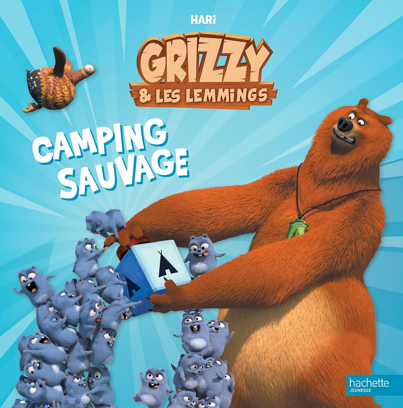 Grizzy et les Lemmings - Camping sauvage: Album broché 9782017332527