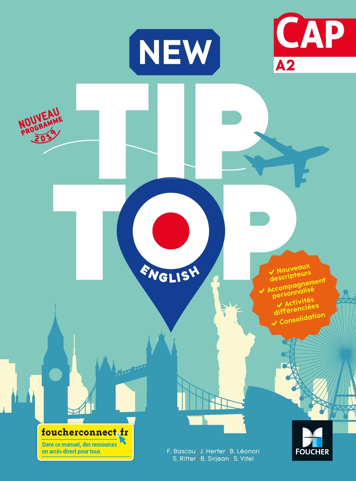 NEW TIP TOP English CAP Éd. 2019 - Manuel élève 9782216153503