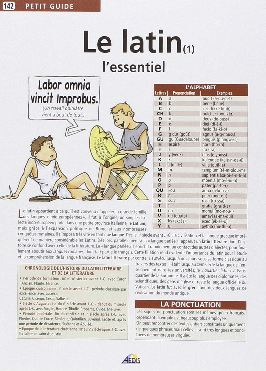 PG142 - Le latin 1 9782842592202