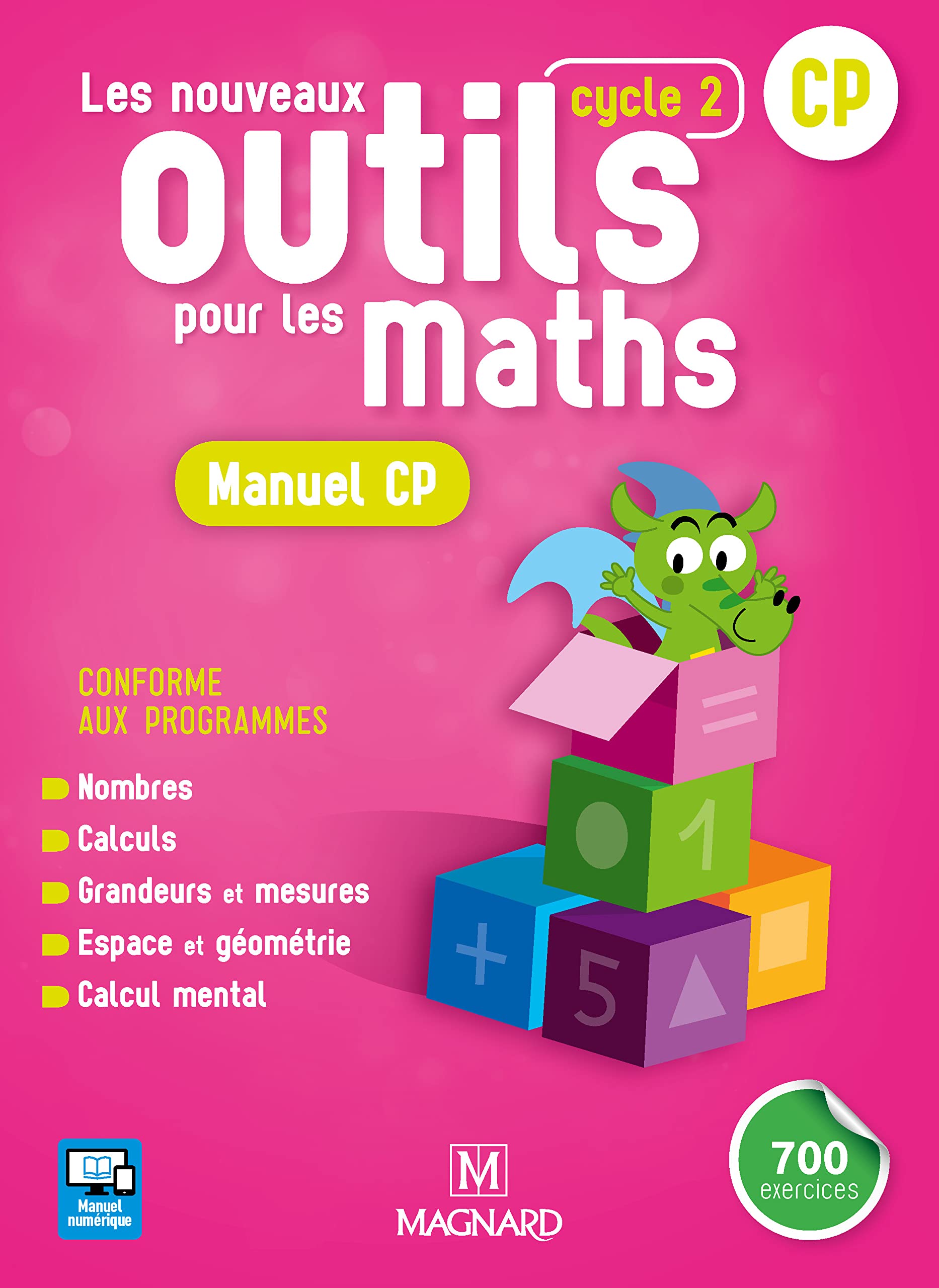 Les Nouveaux Outils pour les Maths CP (2018) - Manuel de l'élève 9782210504035