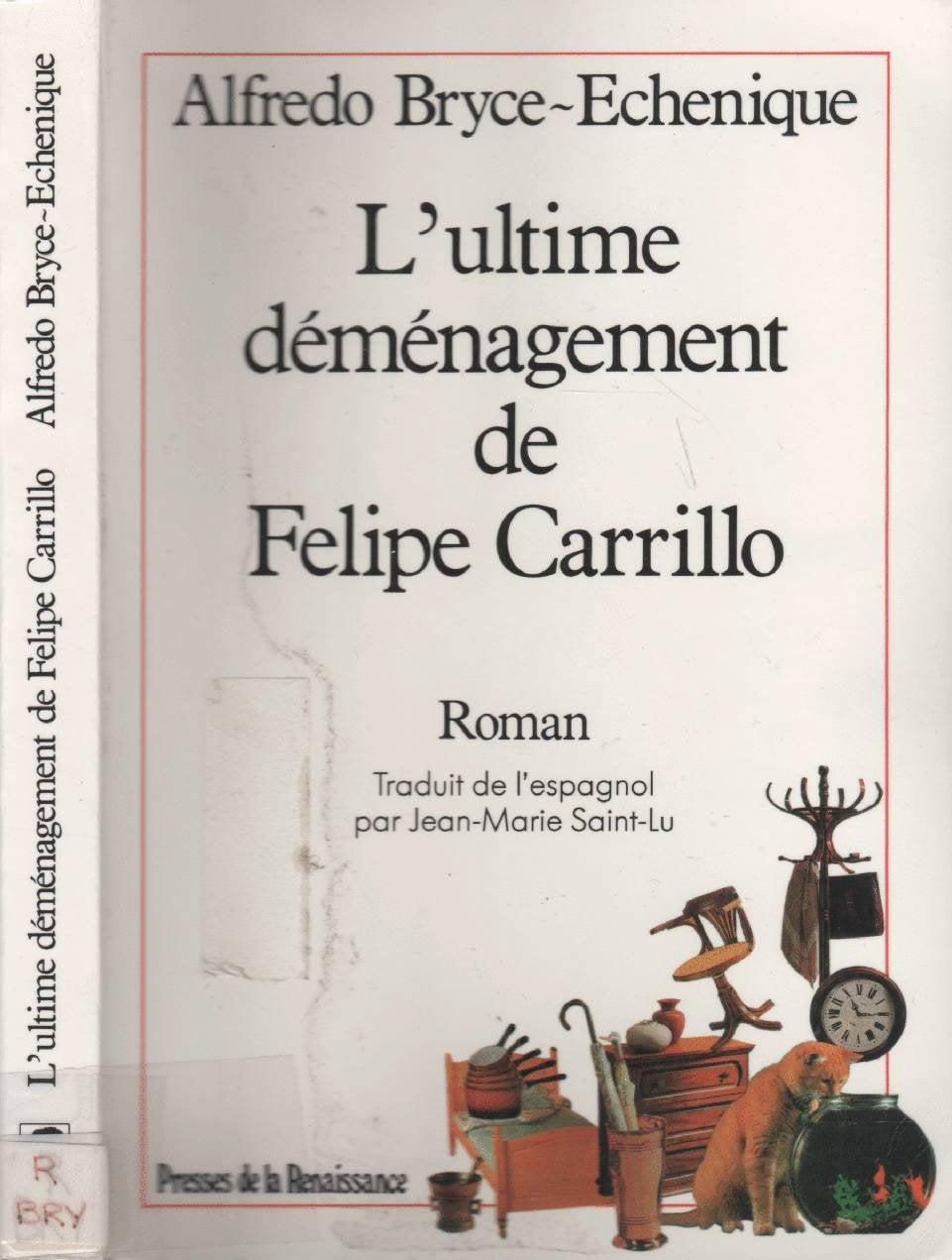 L'Ultime déménagement de Felipe Carrillo 9782856165492