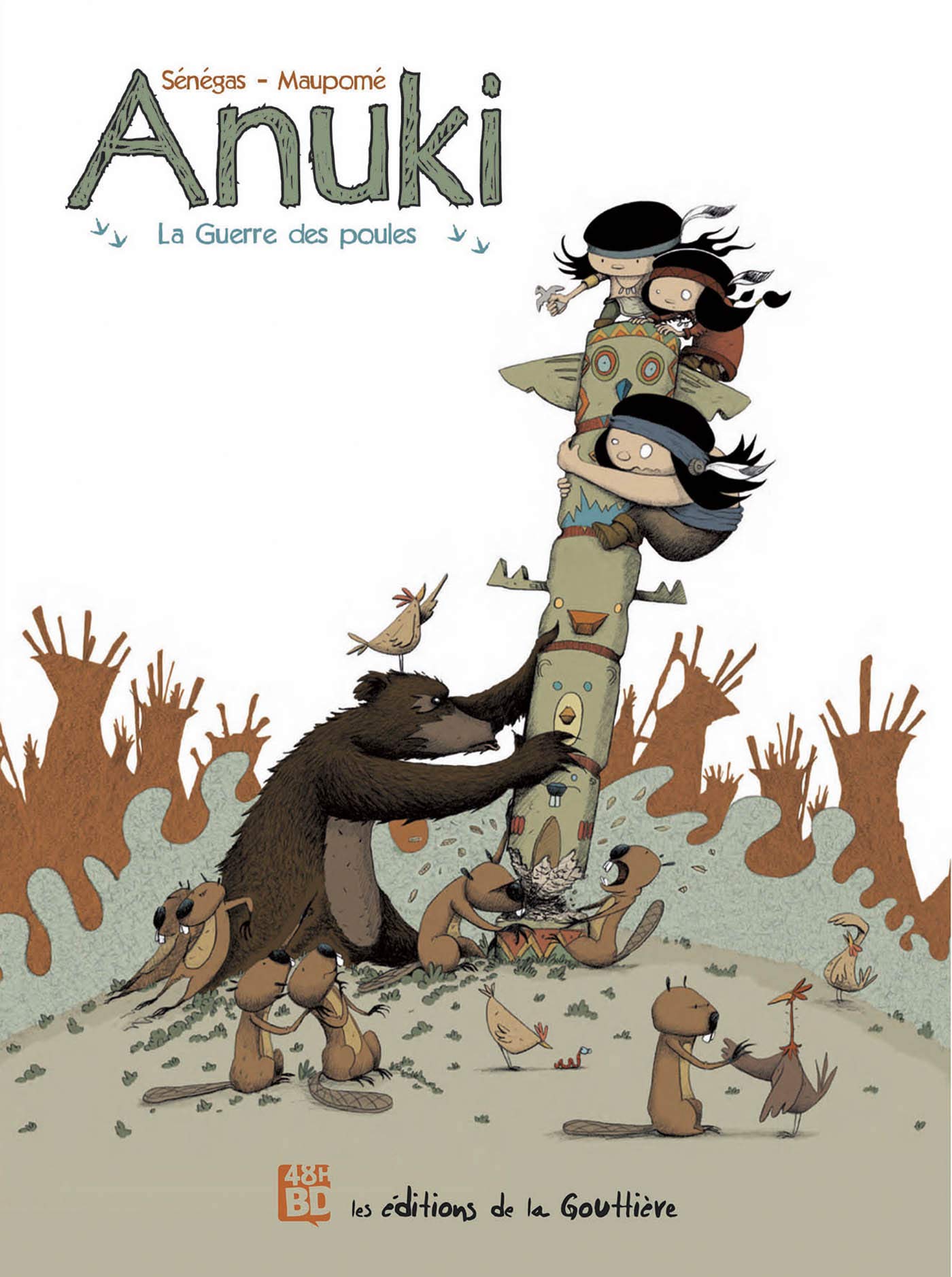 La Guerre des poules: 48H BD 2020 9782357960336