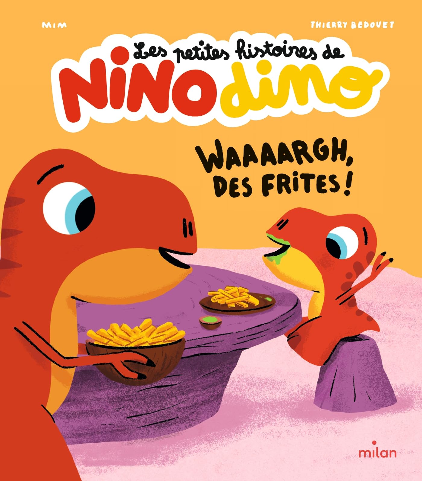 Les petites histoires de Nino Dino - Waaaargh, des frites ! 9782408058166