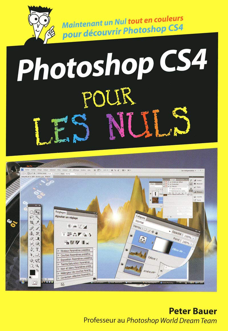 Photoshop CS4 Poche Pour les nuls 9782754013628