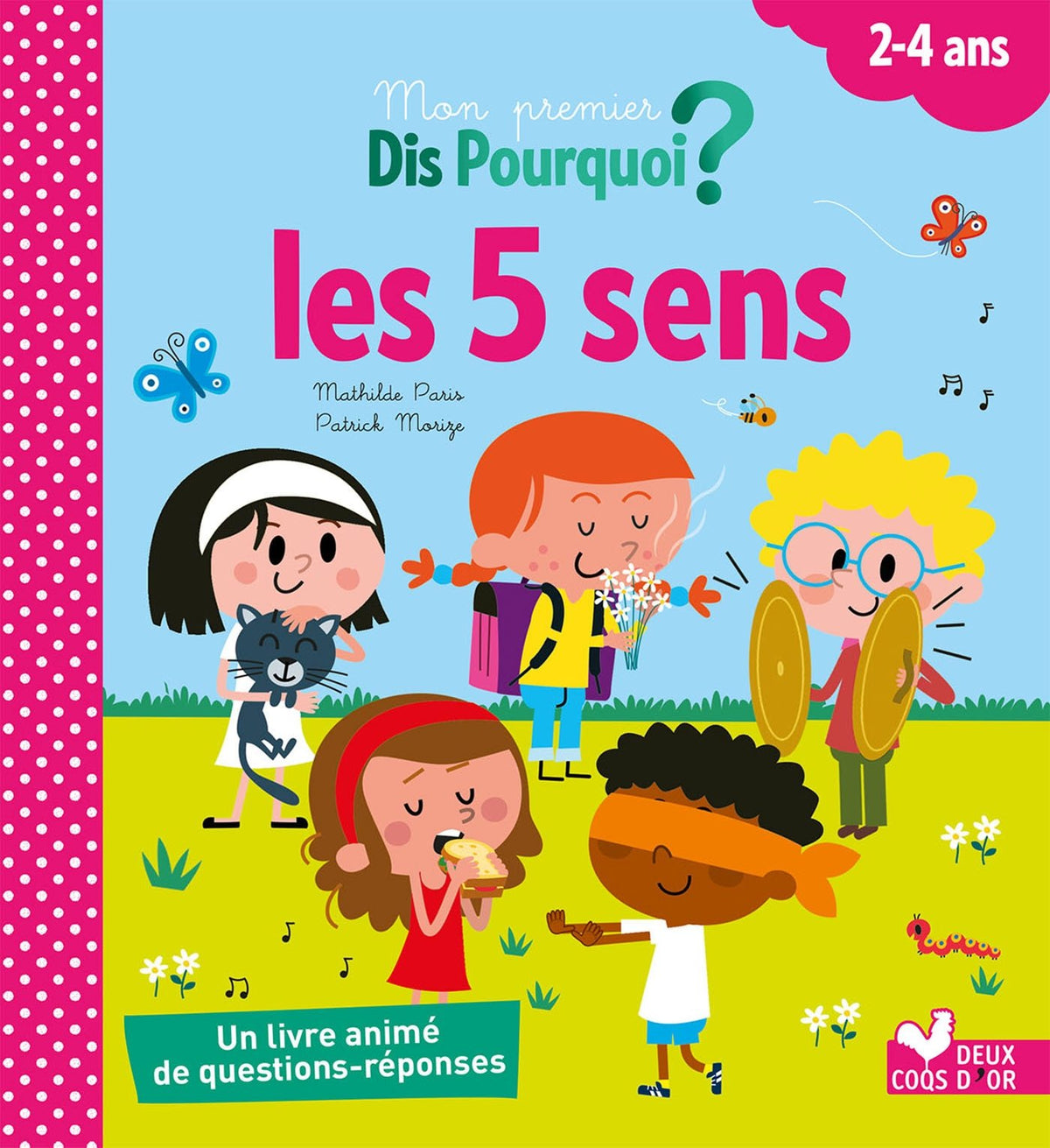 les 5 sens - livre à volets 9782016254189