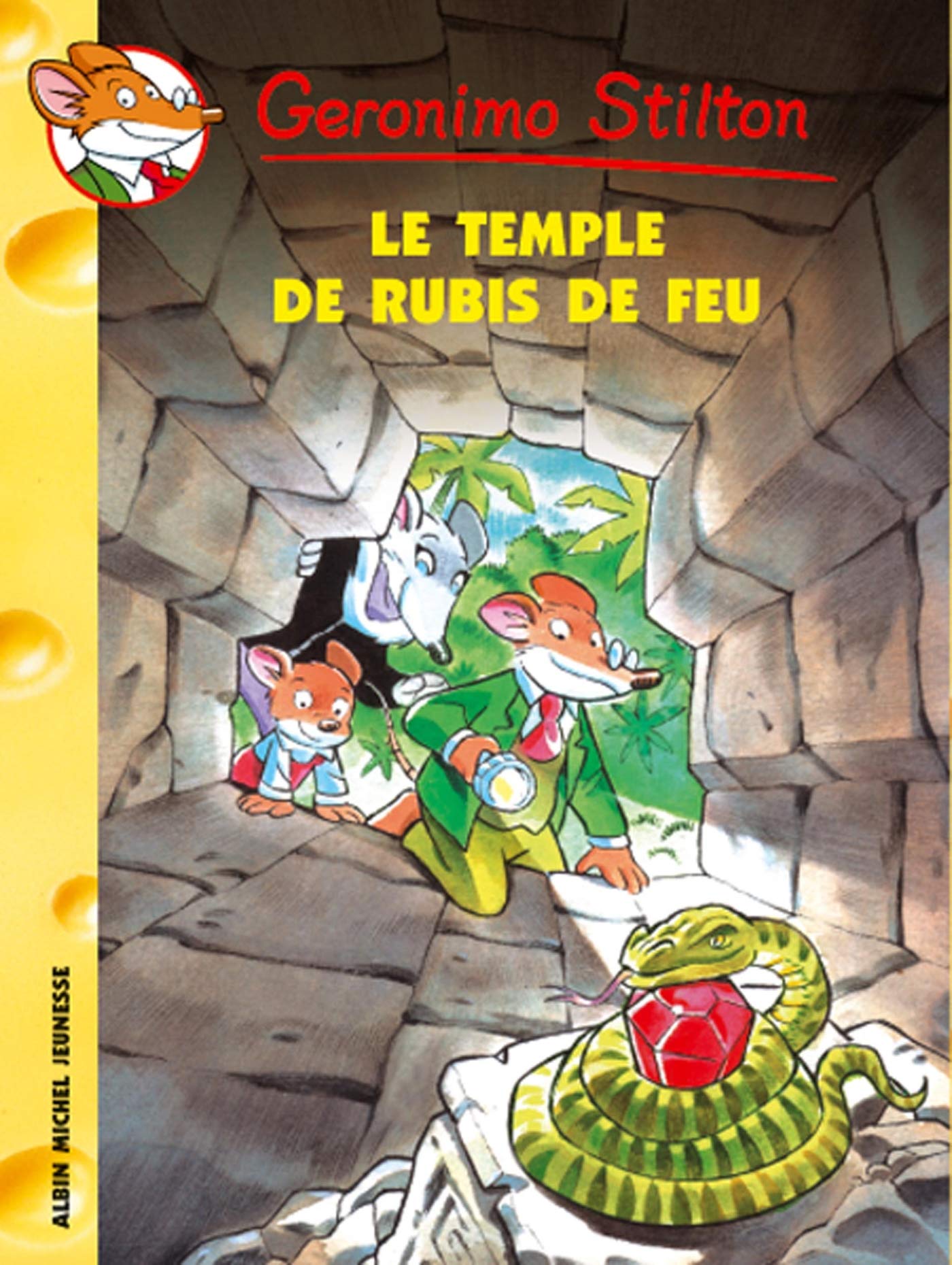 Geronimo Stilton T25 Le Temple du rubis de feu 9782226170118