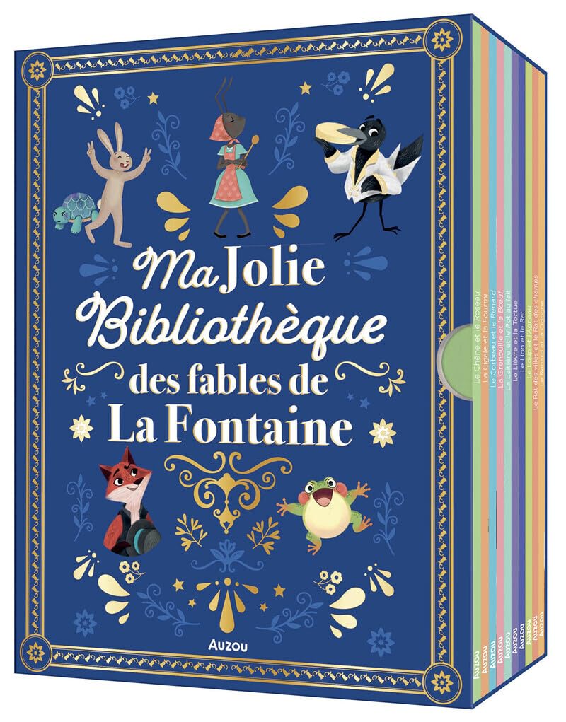 Ma jolie bibliothèque des fables de la fontaine 9791039563154