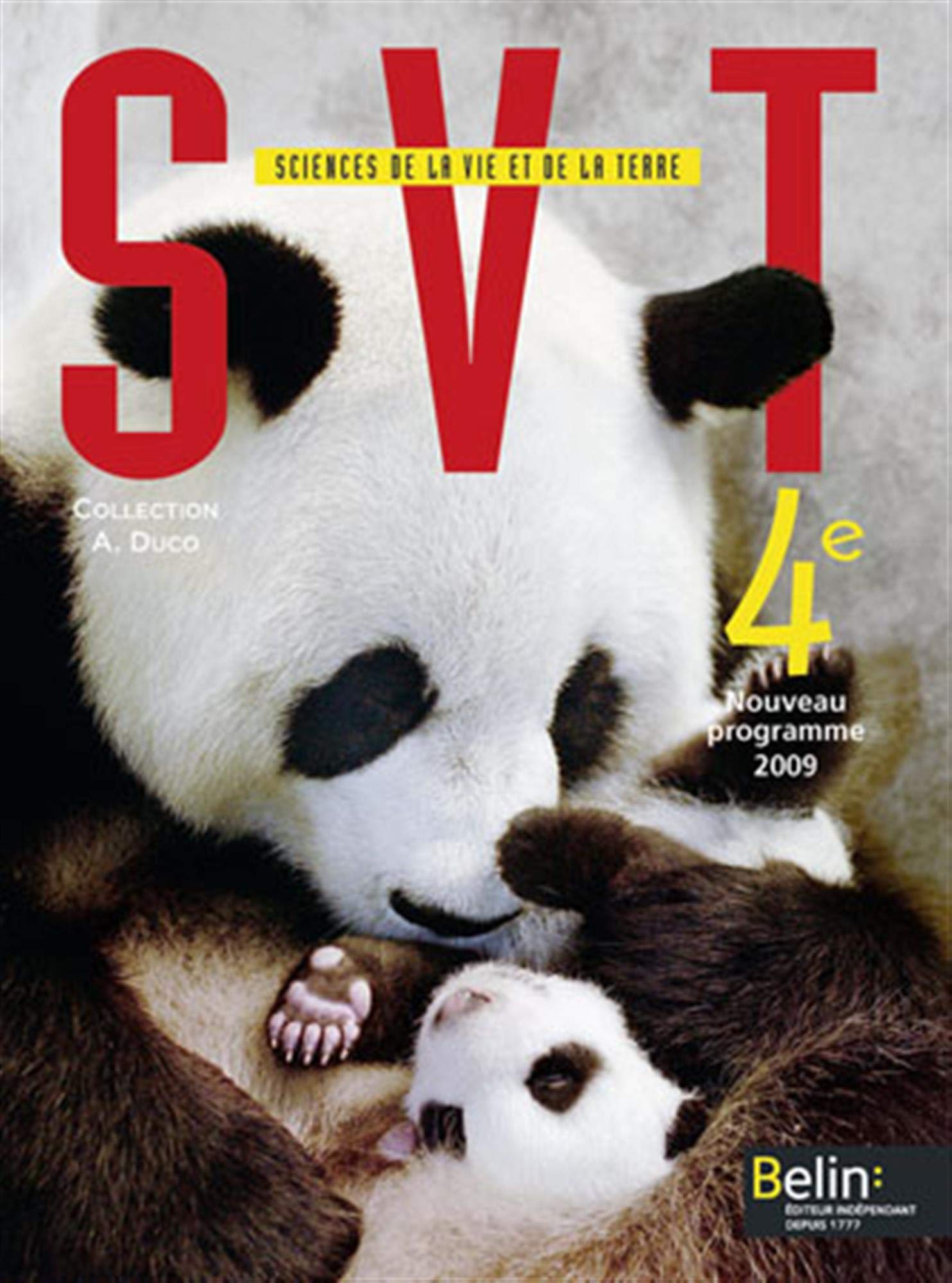 SVT 4e: Manuel élève (petit format) 9782701158730