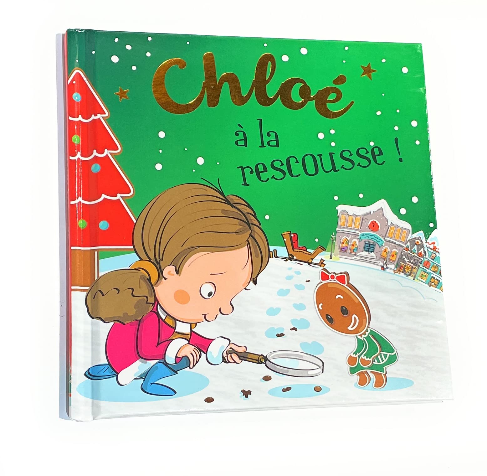 Livre de Noël personnalisé avec Le prénom de l'enfant" Chloé à la rescousse" - 15x15cm 9781838739805